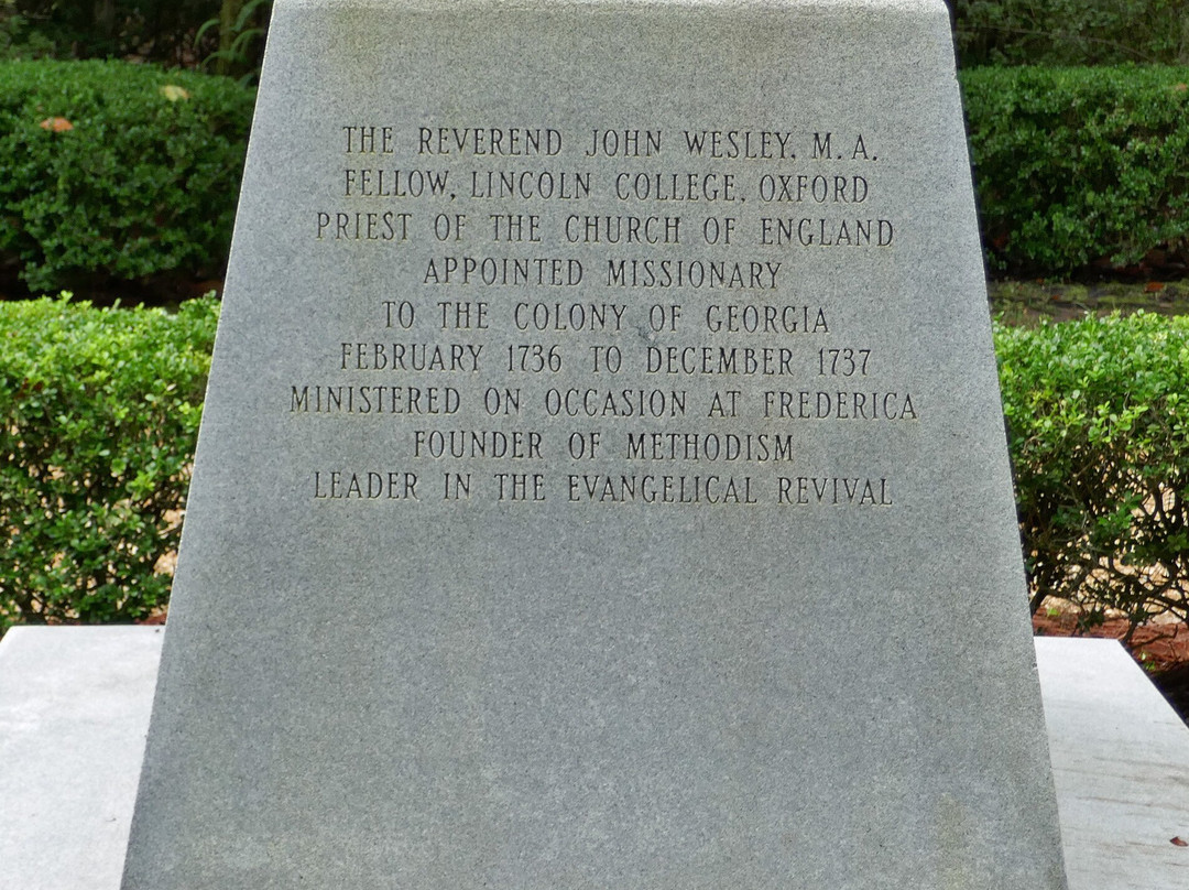 Wesley Memorial & Gardens-圣西蒙斯岛必去景点