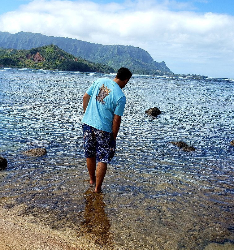 Puu Poa Beach-普林斯维尔必去景点