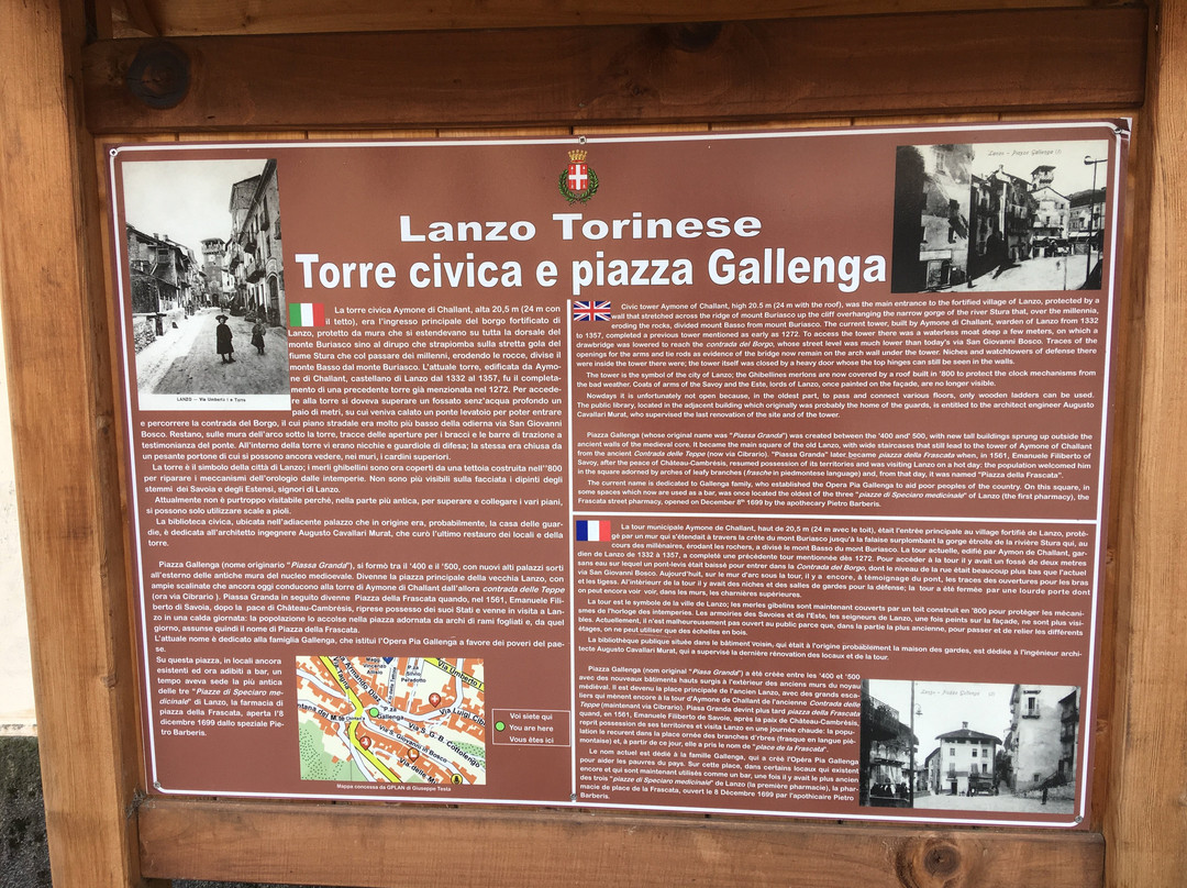 Torre Civica di Lanzo Torinese景点图片