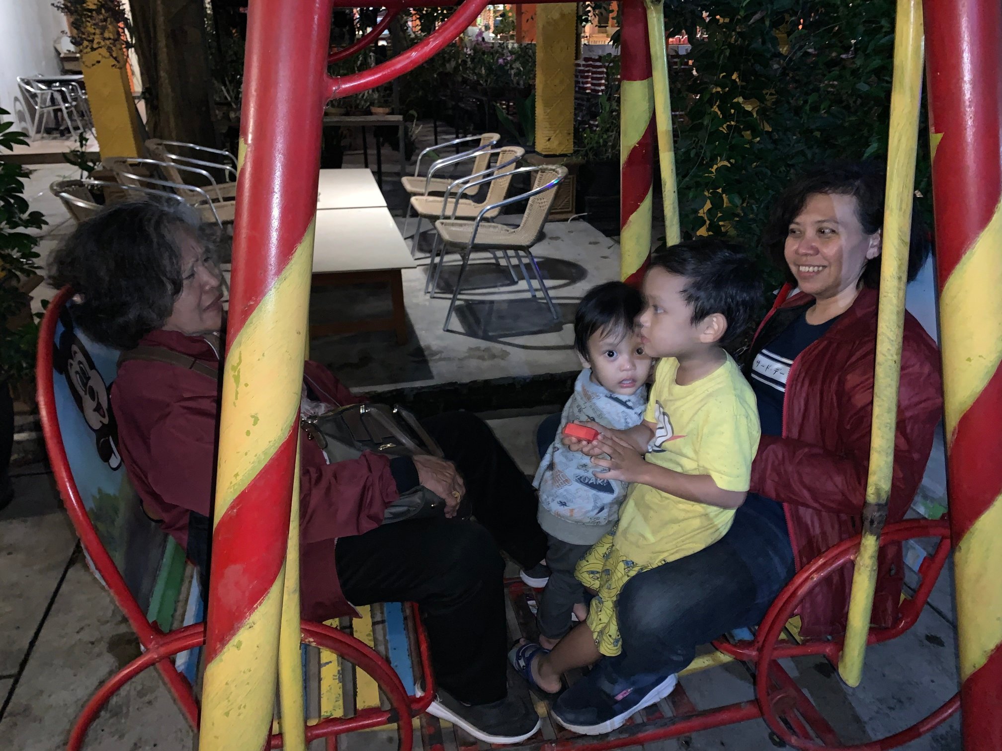 OYO 563 Damar Mas Resort Lereng Kelud-家庭/游戏区