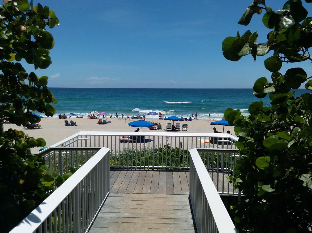 Oceanfront Park Beach-博因顿海滩必去景点