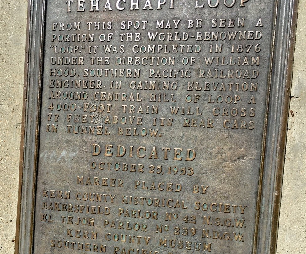 Tehachapi Loop-特哈查比必去景点