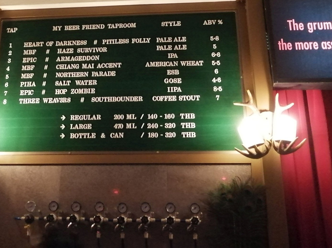 The Grumpy Old Men : My BEER Friend Taproom-清迈必去景点
