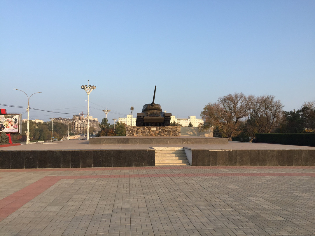 The Tank Monument-Tiraspol必去景点