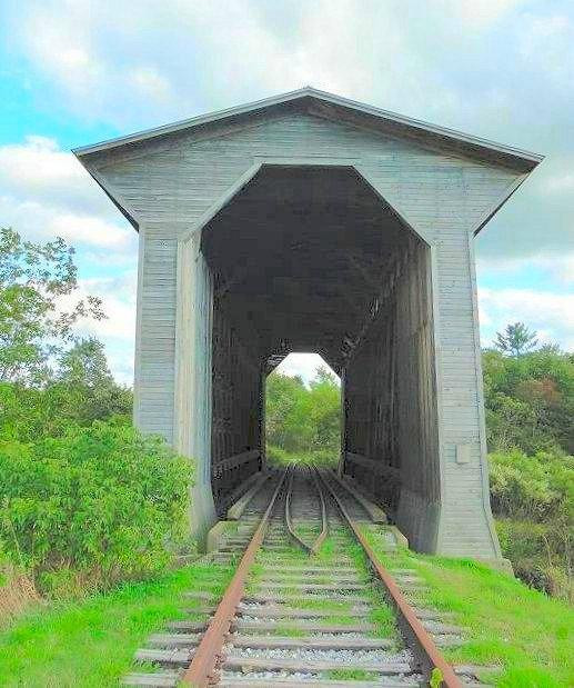 Fisher Covered Railroad Bridge景点图片
