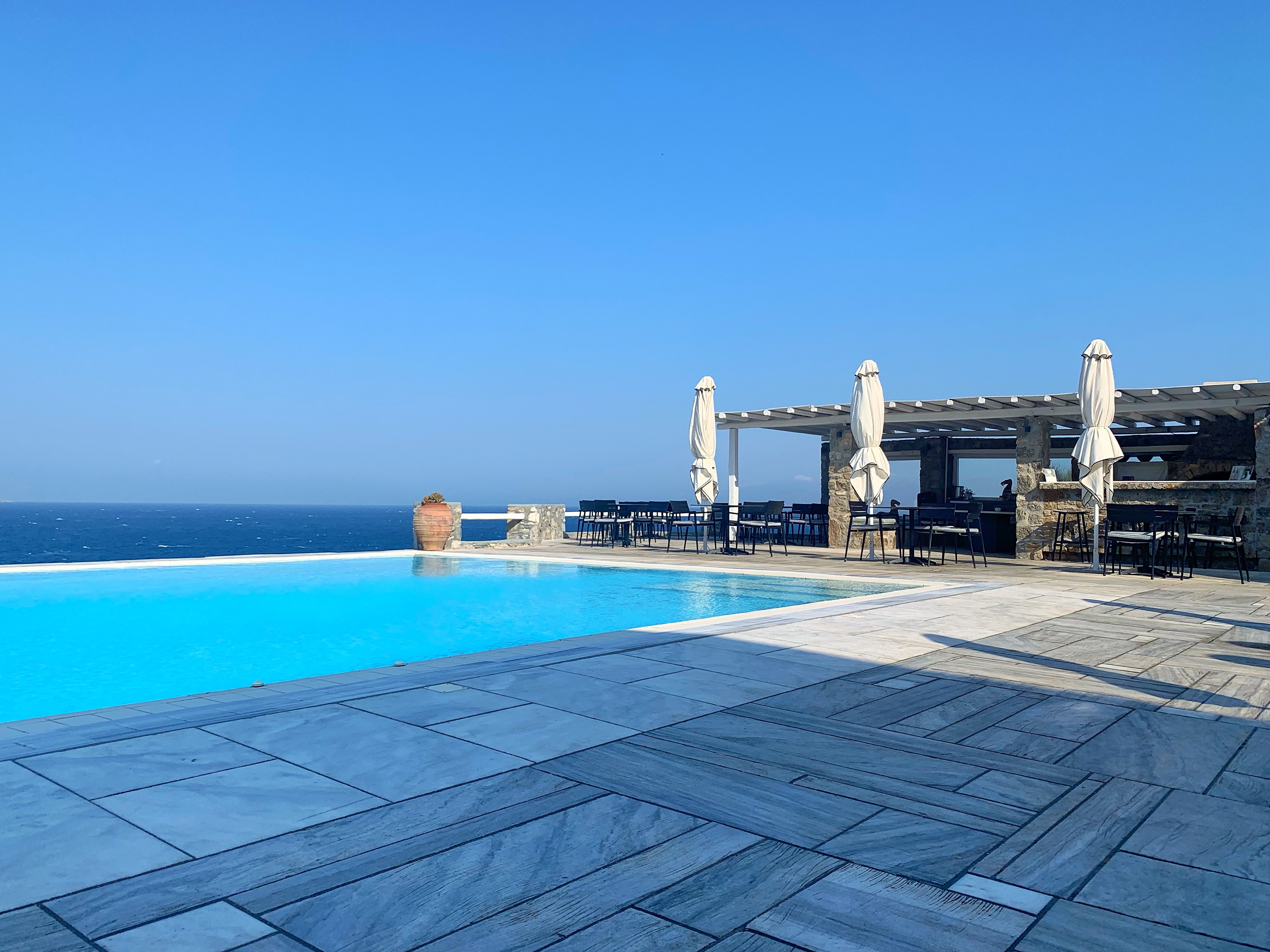 Capo Di Mykonos Resort-泳池