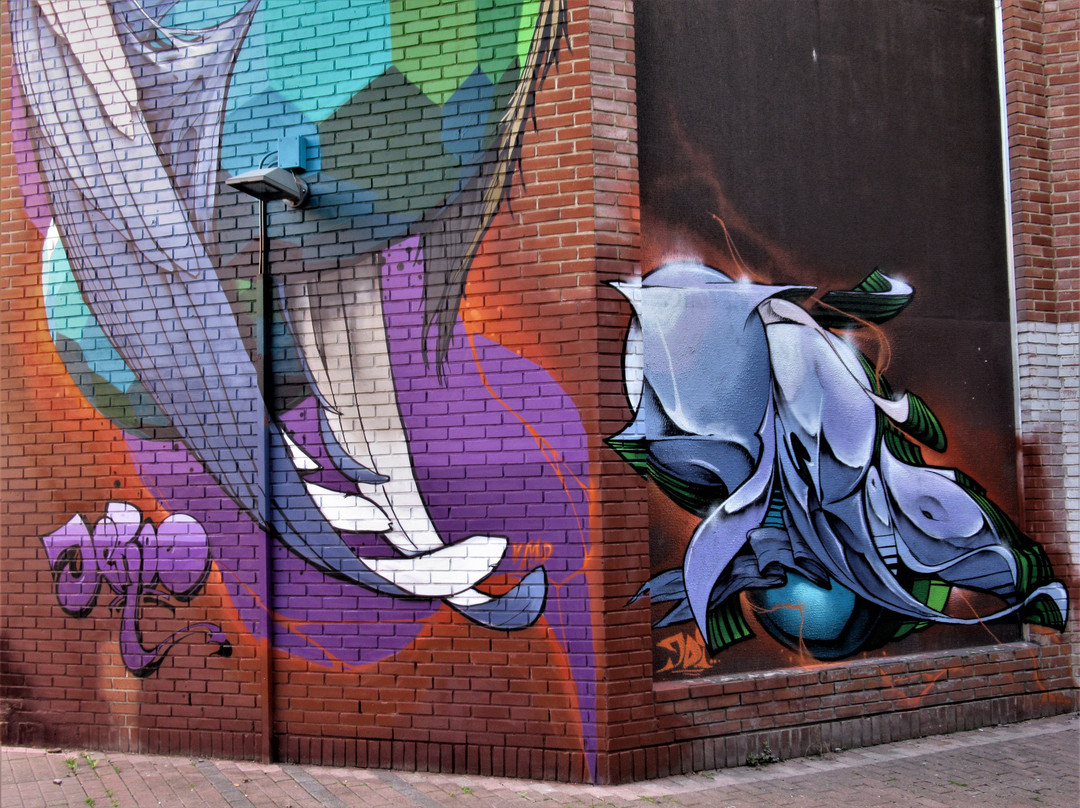 Fresque "Le cygne"