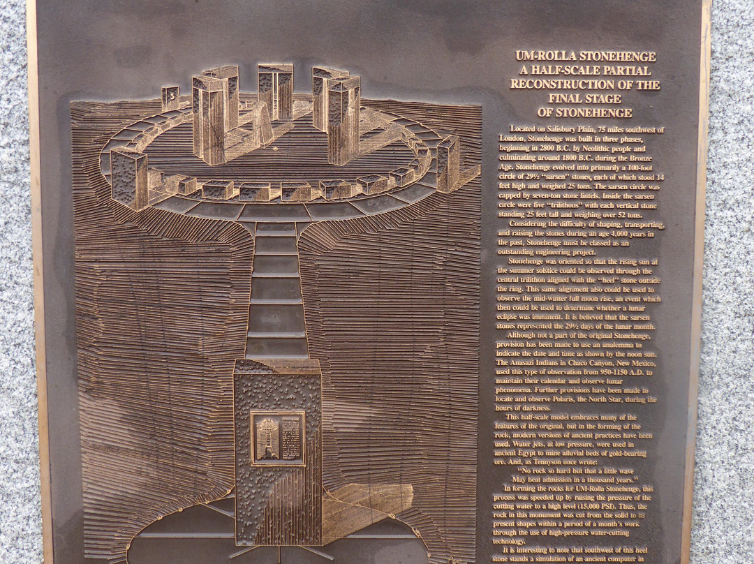 Stonehenge at Missouri S&T-罗拉必去景点