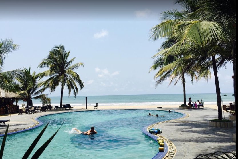 Central Hotel Ngwesaung Beach-浴室