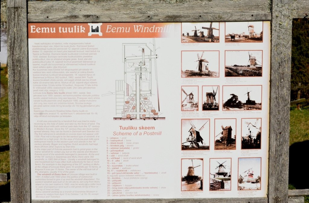 Eemu Windmill-Muhu必去景点