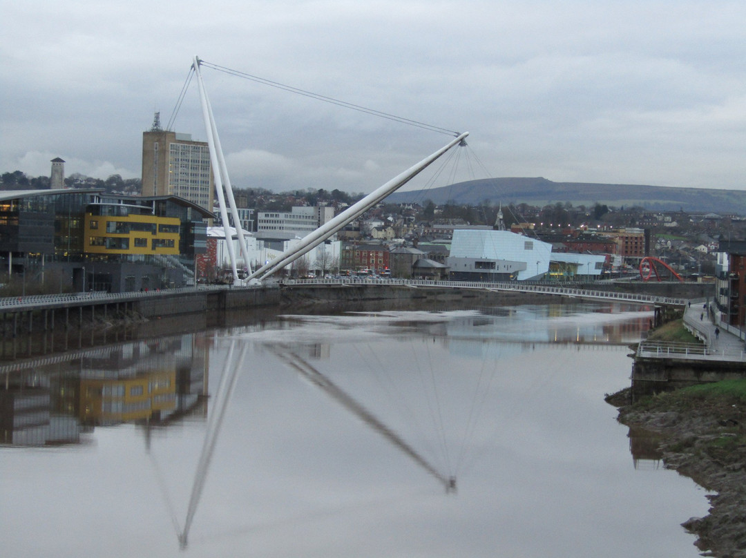 Newport City Footbridge景点图片