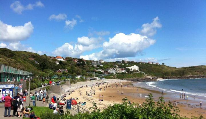 Langland Bay景点图片