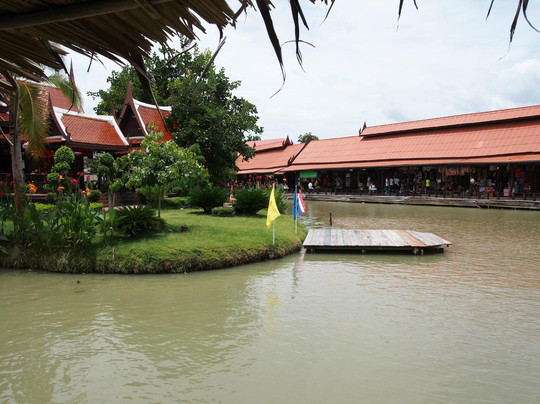 Ayothaya Floating Market & Elephant Village-大城必去景点