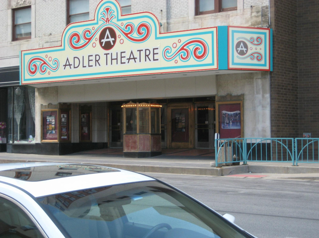 Adler Theatre-达文波特必去景点