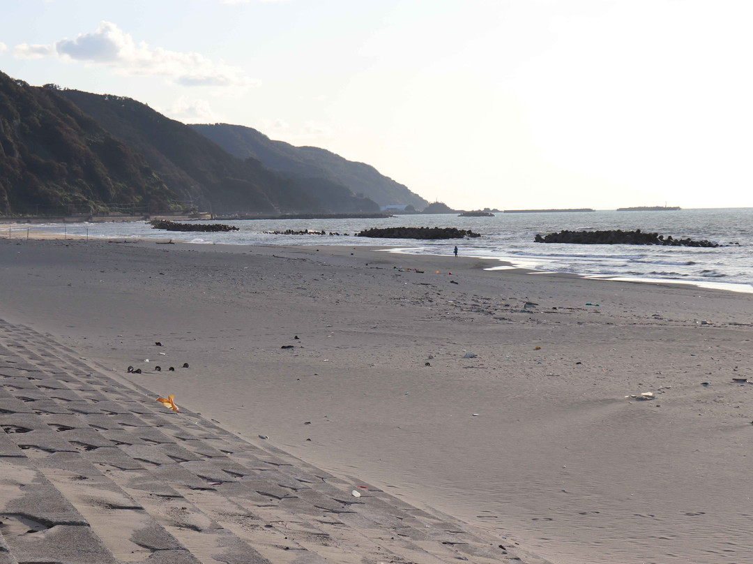 Yunohama Beach-鹤冈市必去景点