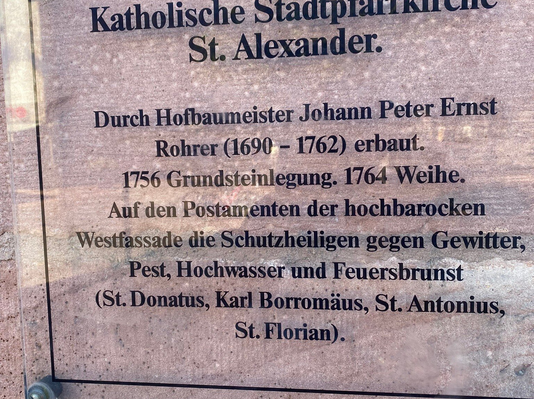 St. Alexander Kirche-拉施塔特必去景点