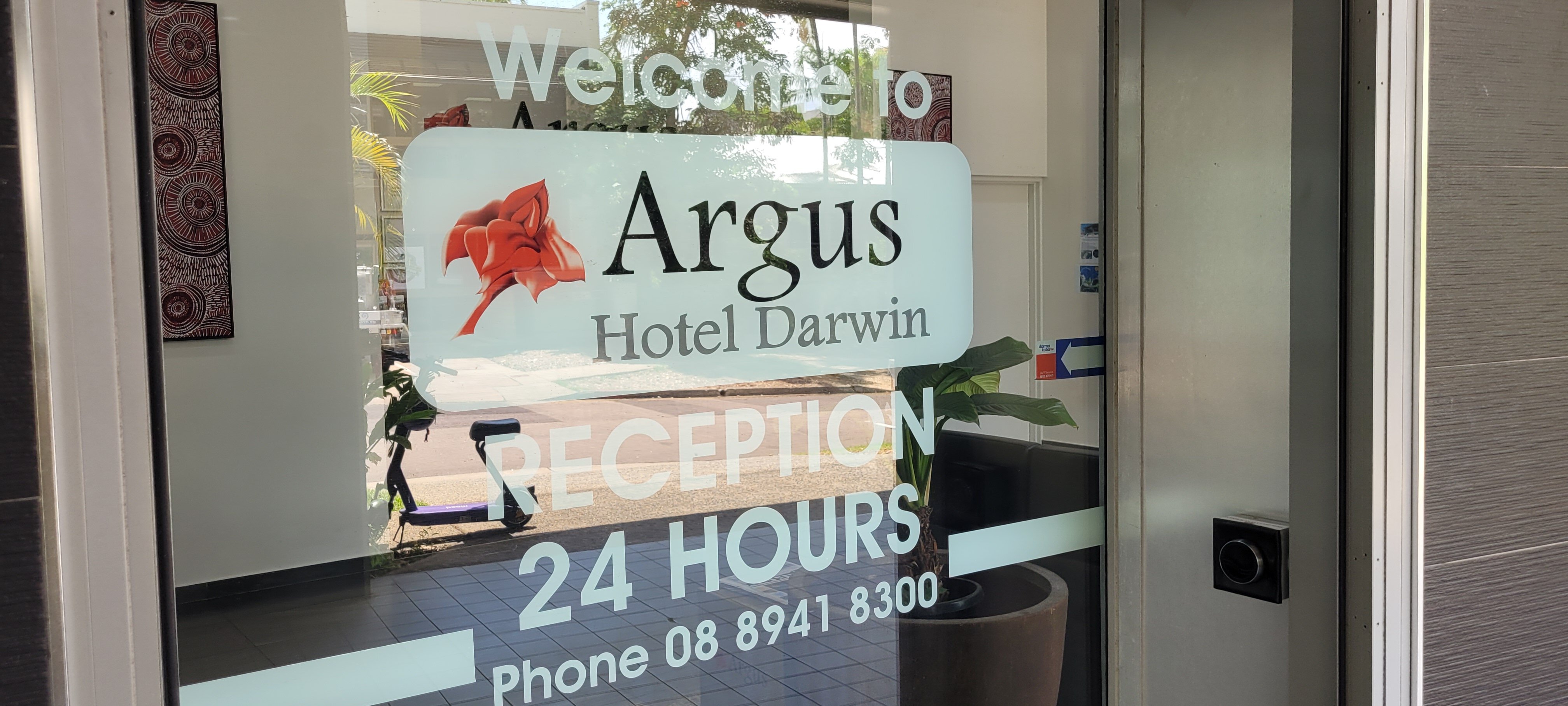 Argus Hotel Darwin-浴室