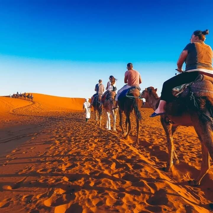 Quiet Merzouga Desert-梅如卡必去景点