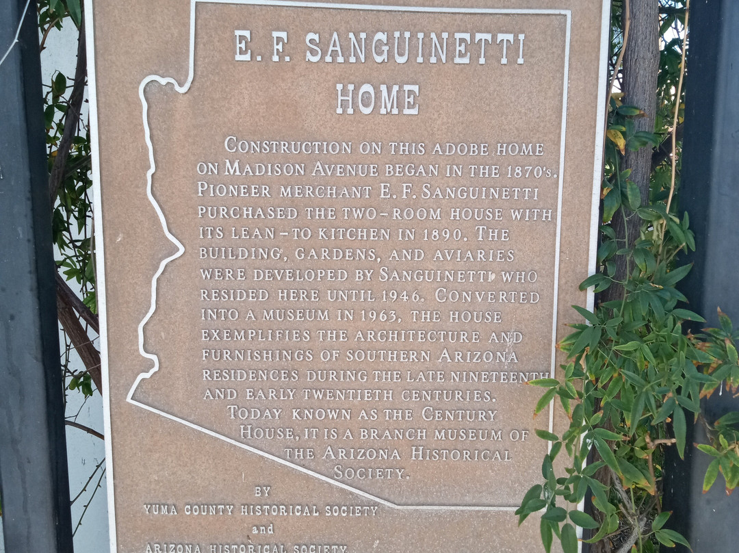 Sanguinetti House Museum and Garden-尤马必去景点