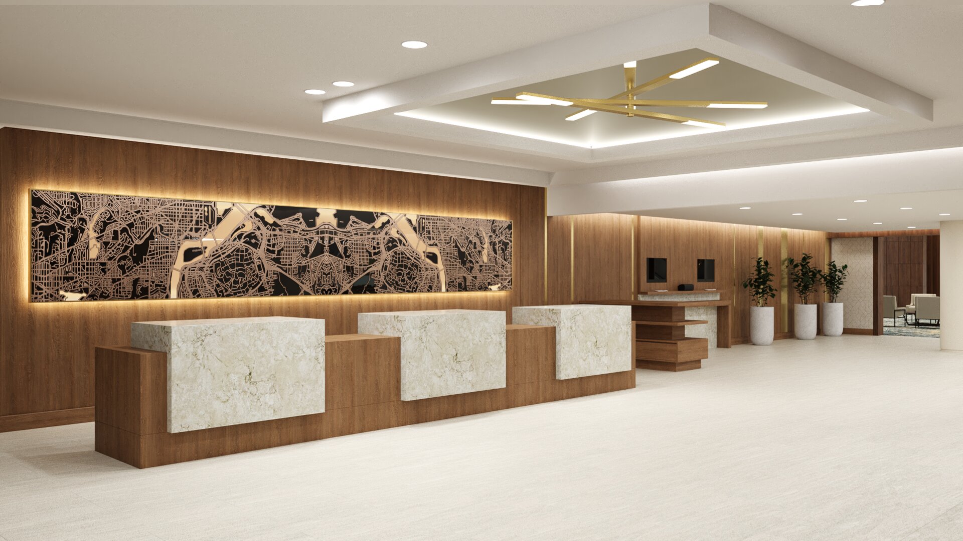 Wyndham Executive Center-浴室