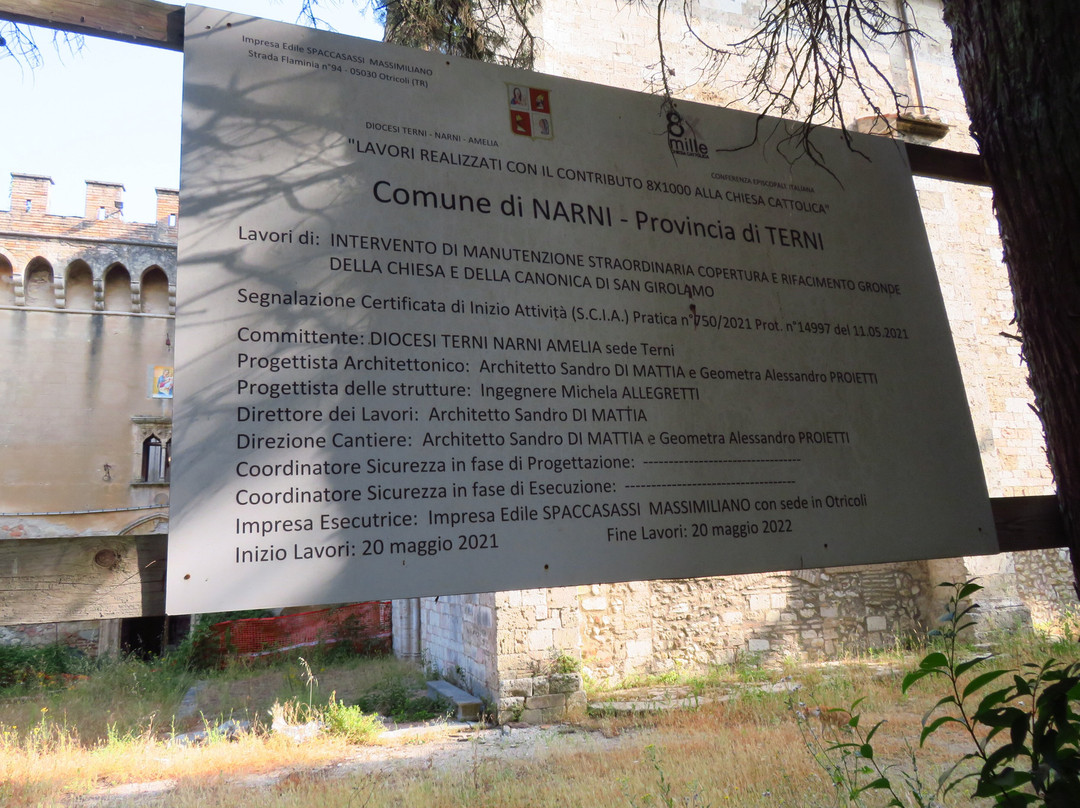 Chiesa di San Girolamo-Narni必去景点