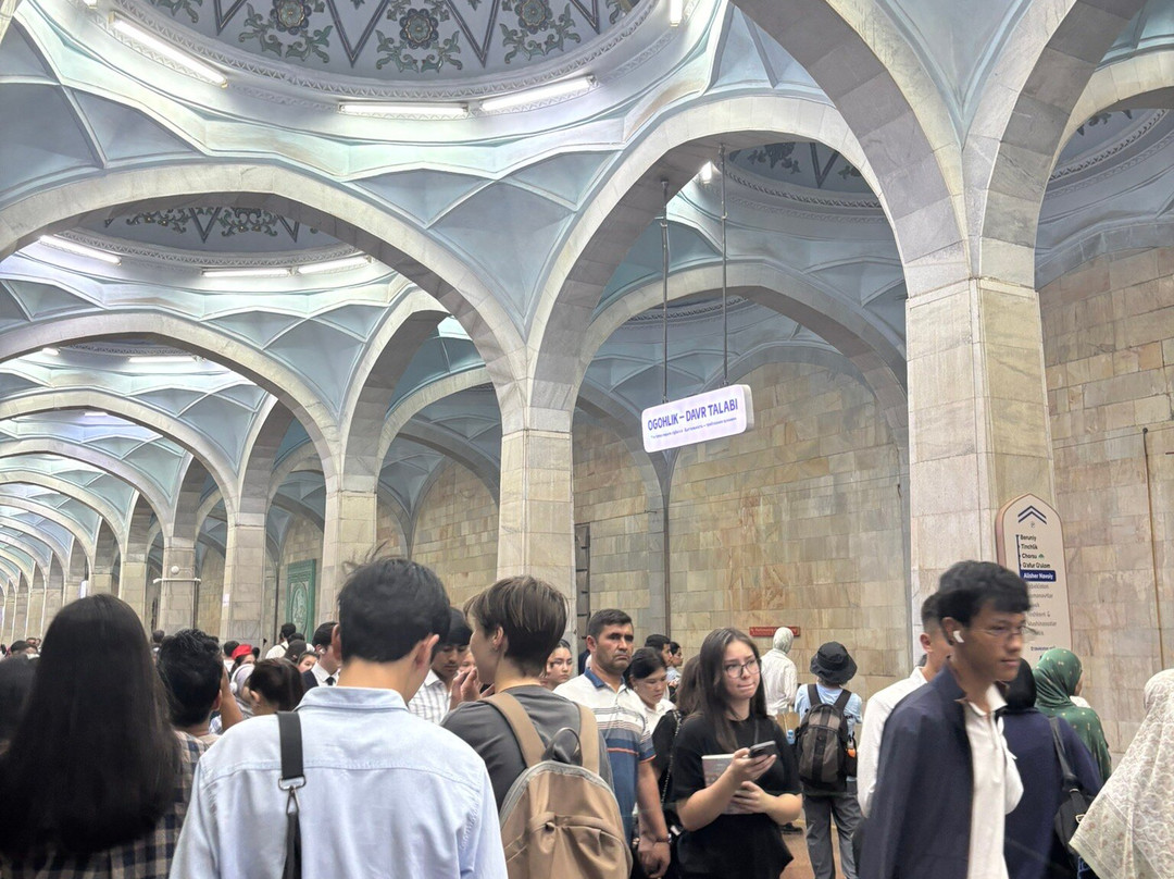 Tashkent Metro-塔什干必去景点