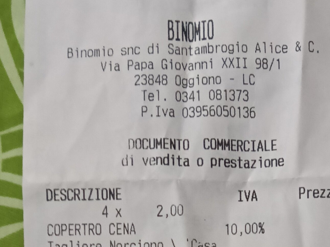 Binomio - Storie di Vino e Cibo