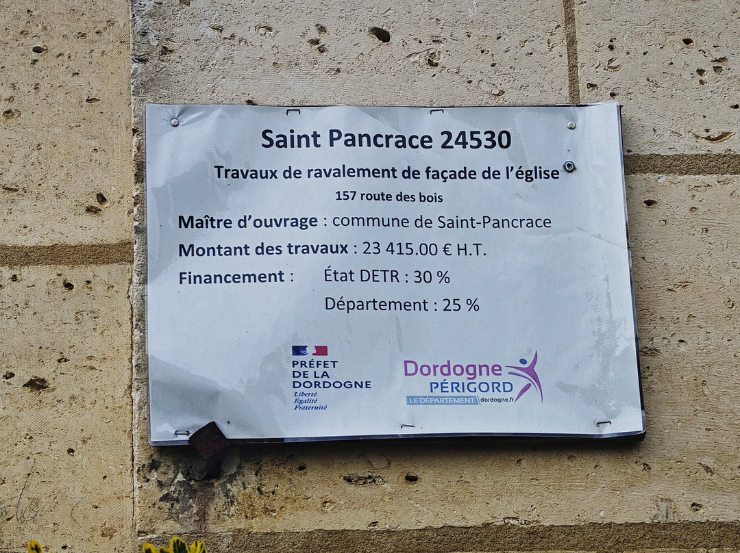 Église Saint-Pancrace-Saint-Pancrace必去景点