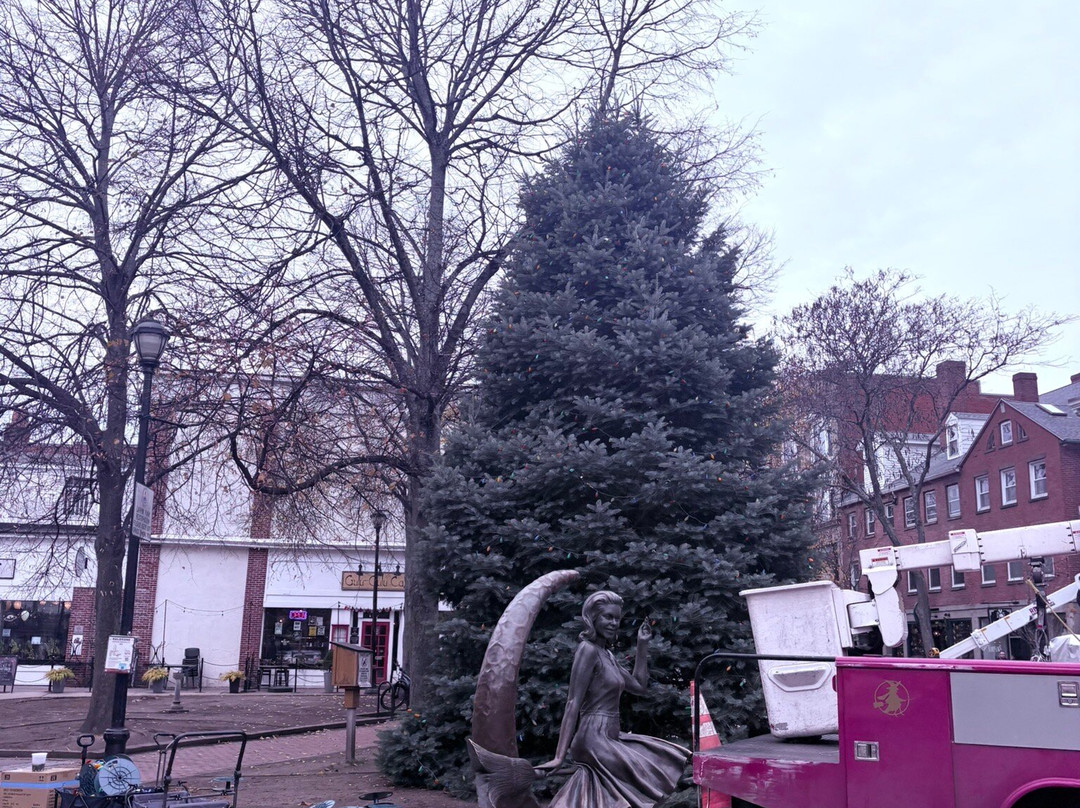 Bewitched Statue of Elizabeth Montgomery-塞勒姆必去景点