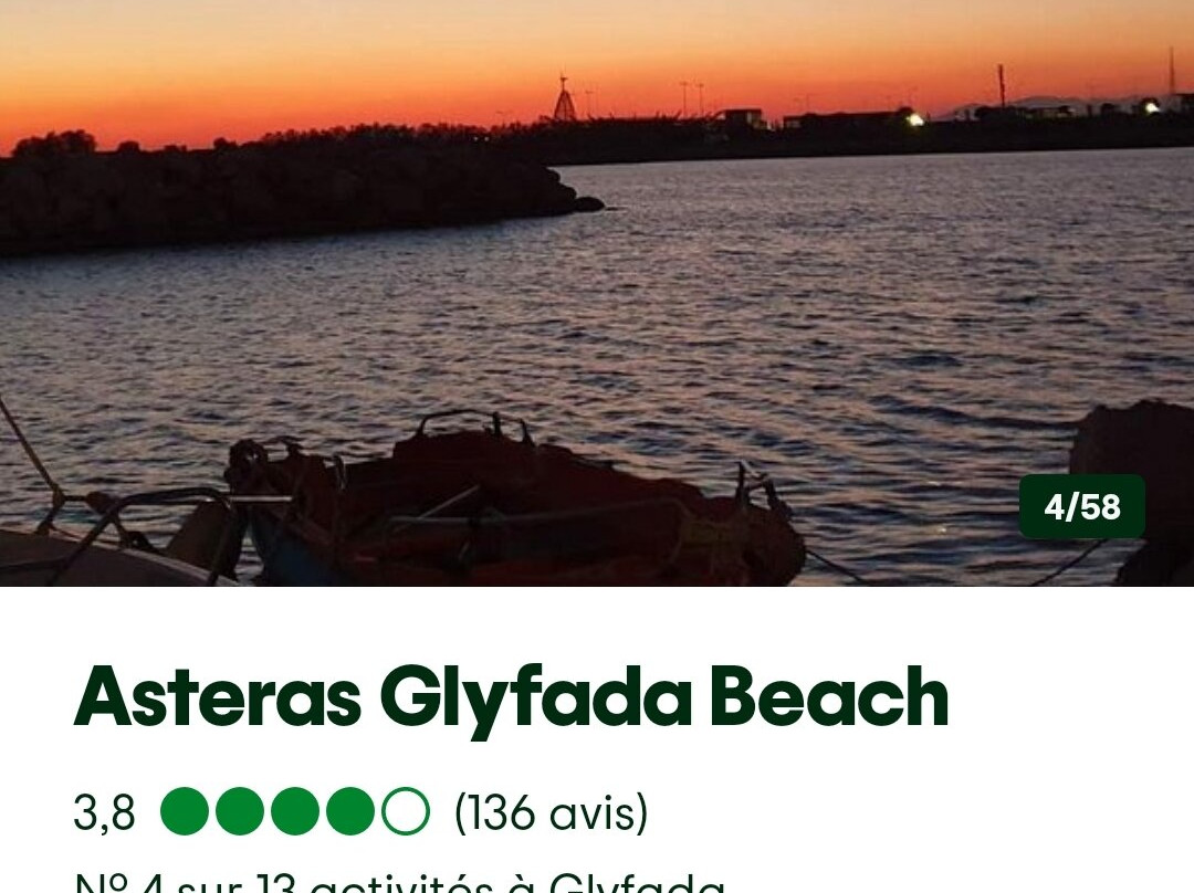 Asteras Glyfada Beach-吉利法达必去景点