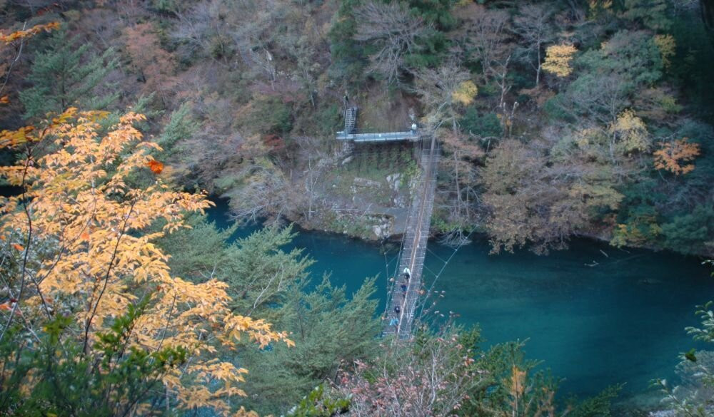 Yume no Tsuribashi Suspension Bridge-川根本町必去景点
