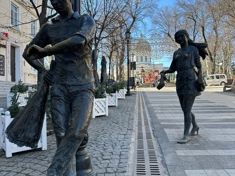 Pedestrian Street-基希讷乌必去景点