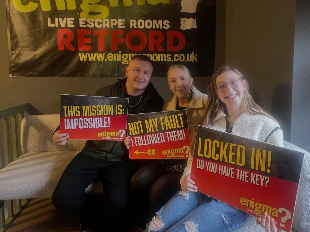 Enigma Live Escape Rooms Retford-Retford必去景点