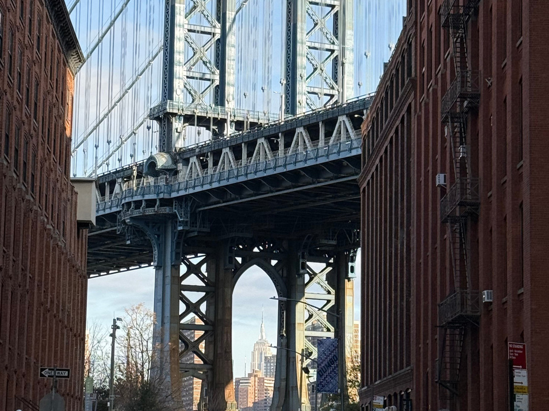Dumbo Manhattan Bridge View-布鲁克林必去景点