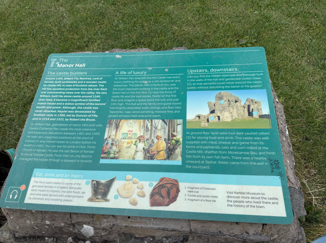 Kendal Castle-肯德尔必去景点
