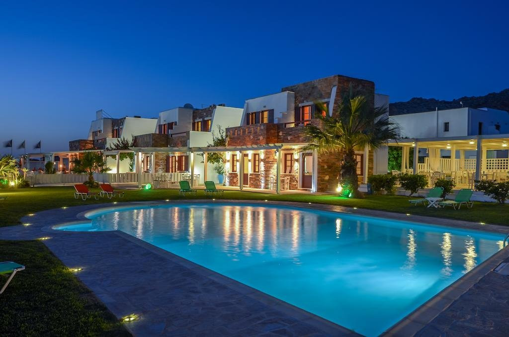Mikri Vigla酒店住宿-Hotel Orkos Beach
