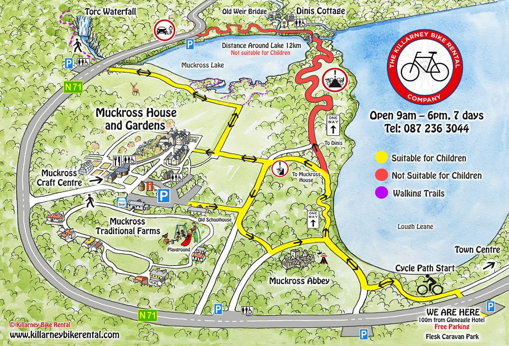 Killarney Bike Rental-基拉尼必去景点