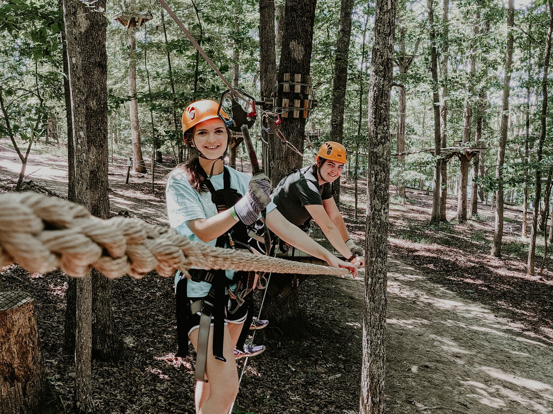 Canopy Challenge Course at Fall Creek Falls State Park-Fall Creek Falls State Park必去景点