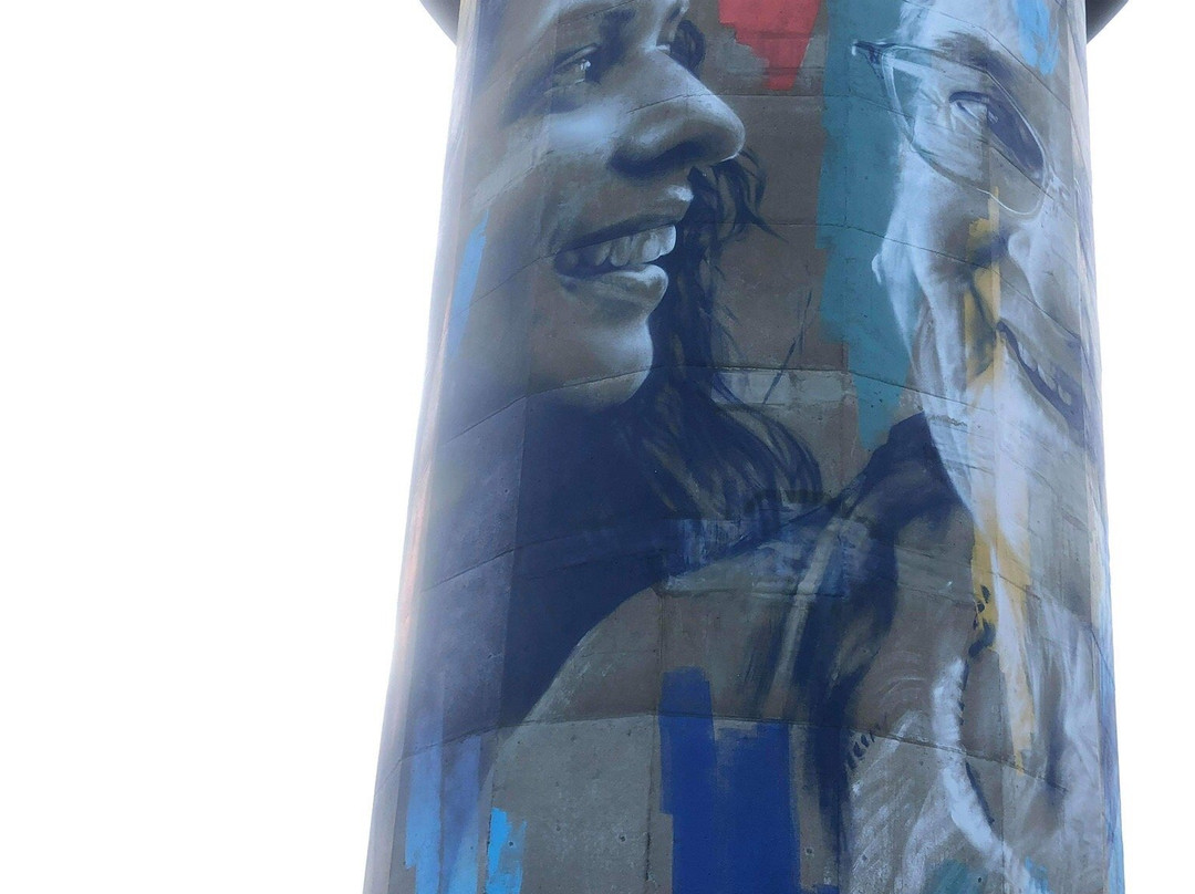 Our Story Water Tower Mural-瓦南布尔必去景点