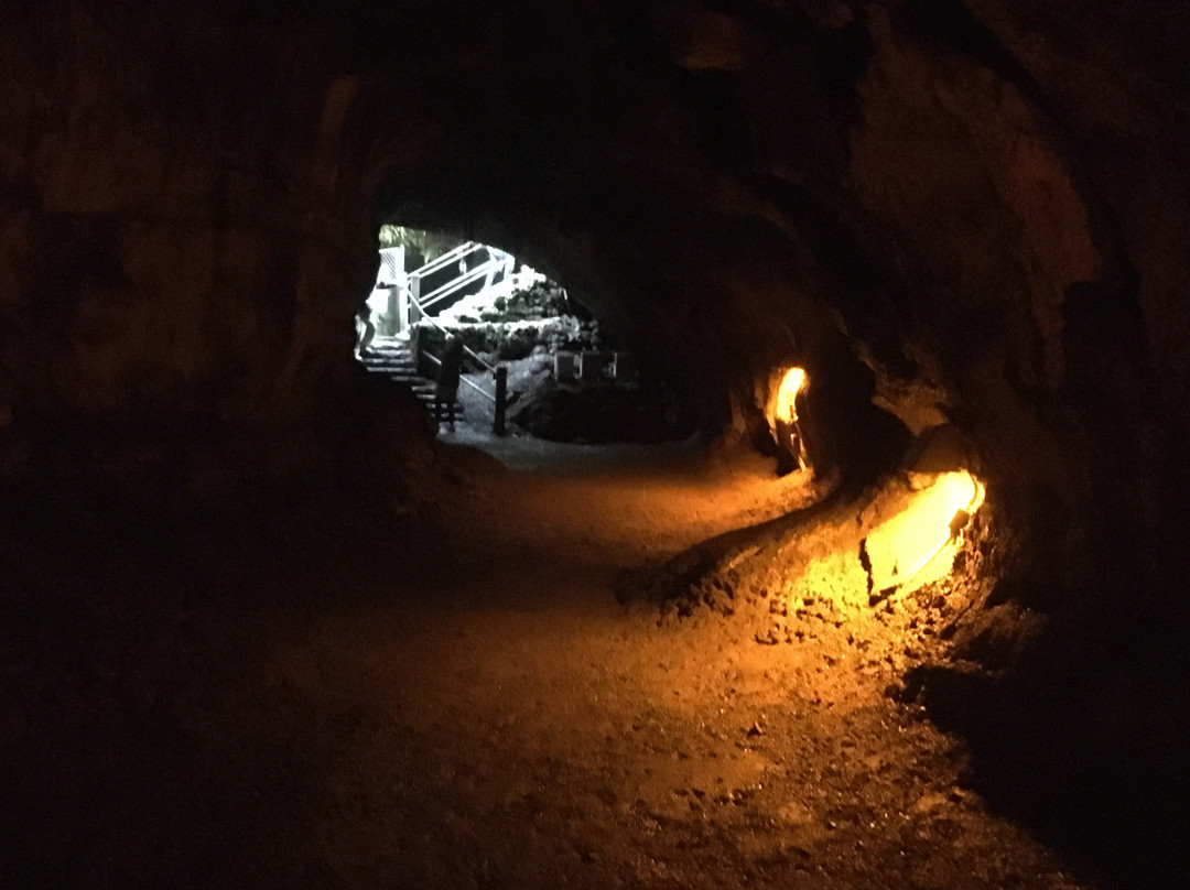 瑟斯顿熔岩隧道景点图片