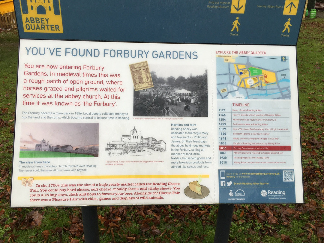 2024年4月Forbury Gardens景点攻略Forbury Gardens门票预订地址图片Forbury Gardens景点