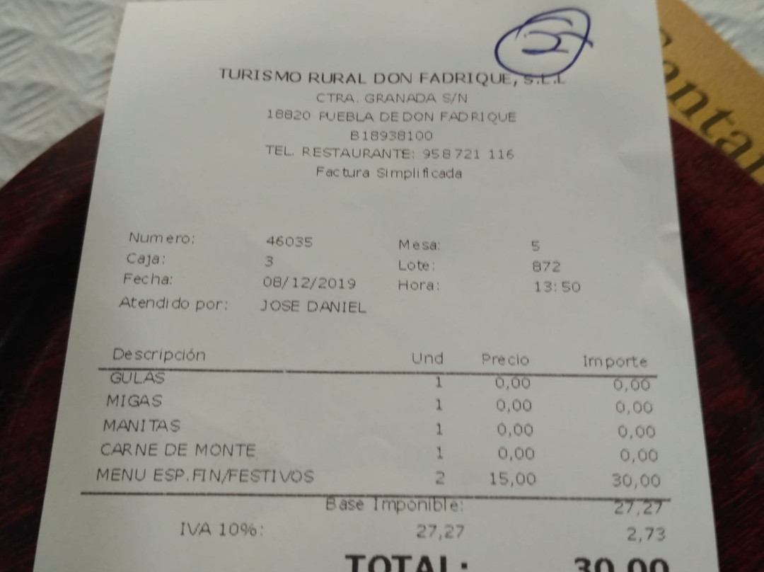 Turismo Rural Don Fadrique主图