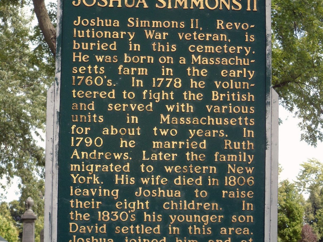 Joshua Simmons II Grave景点图片