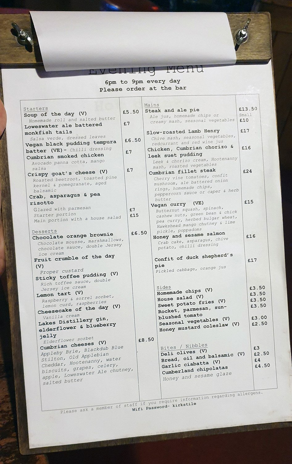 Kirkstile Inn-餐饮