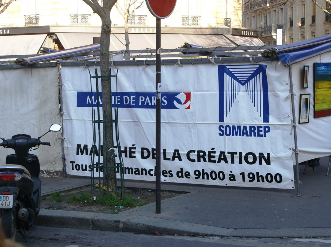 Le Marche De La Creation De Paris Montparnasse-巴黎必去景点