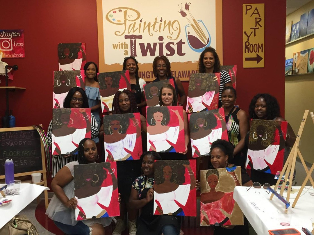 Painting with a Twist-威尔明顿必去景点