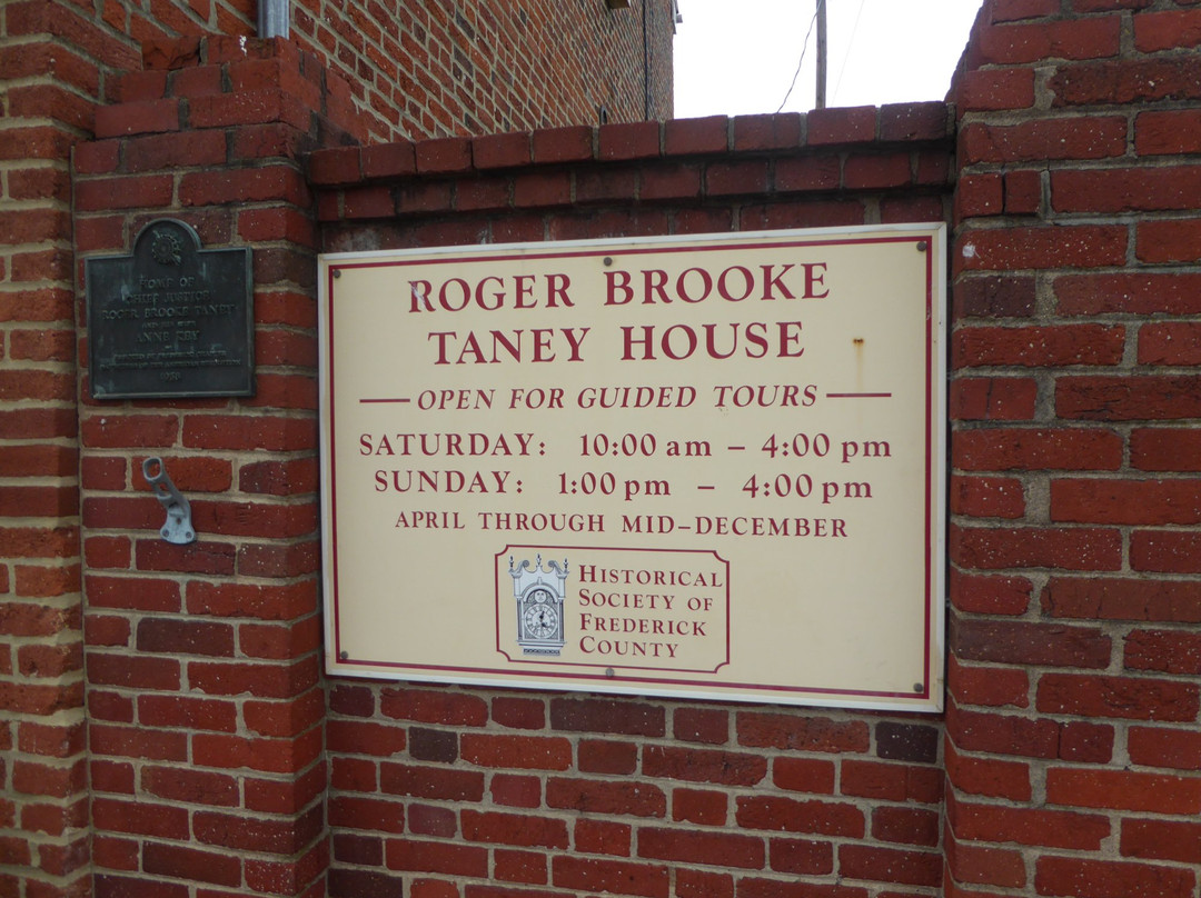 Roger Brooke Taney House-弗雷德里克必去景点