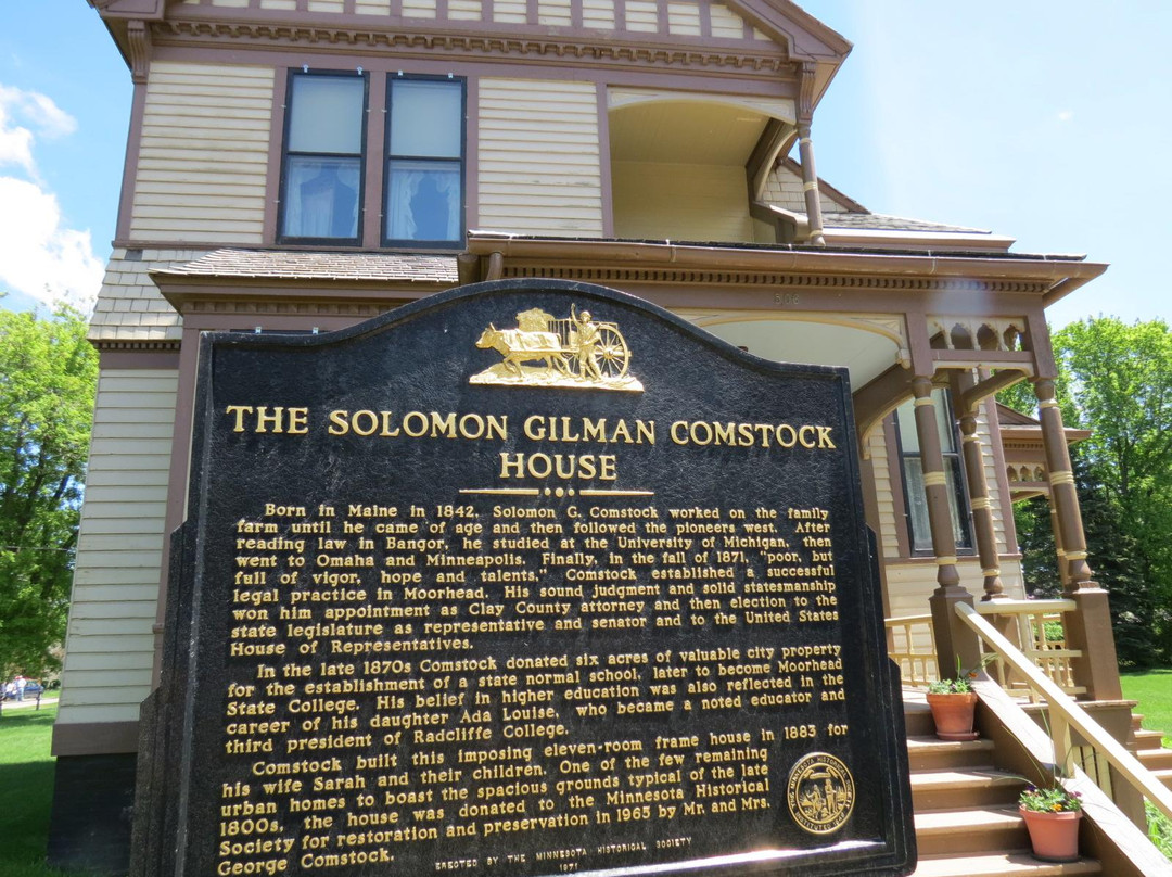 Comstock House-Moorhead必去景点