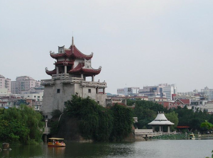 泉州东湖公园景点图片