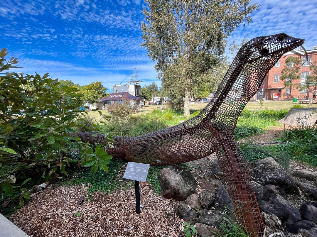 Dirrawuhn (goanna) Art Installation